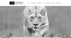Desktop Screenshot of lionessconsultants.co.uk